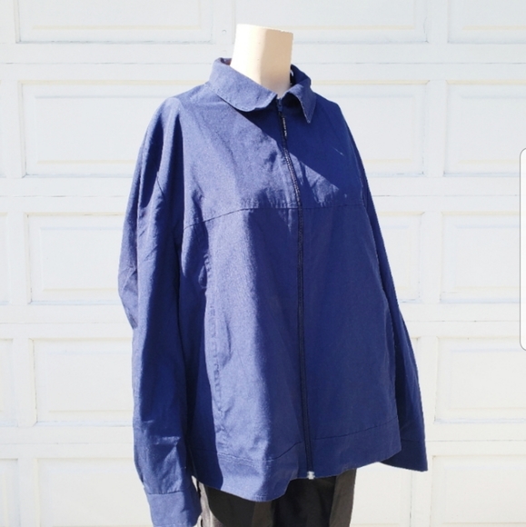 London Fog Blue Waistcoat - Picture 2 of 4